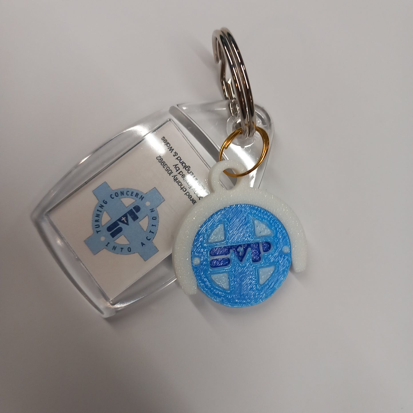 SVP keyring and trolly coin