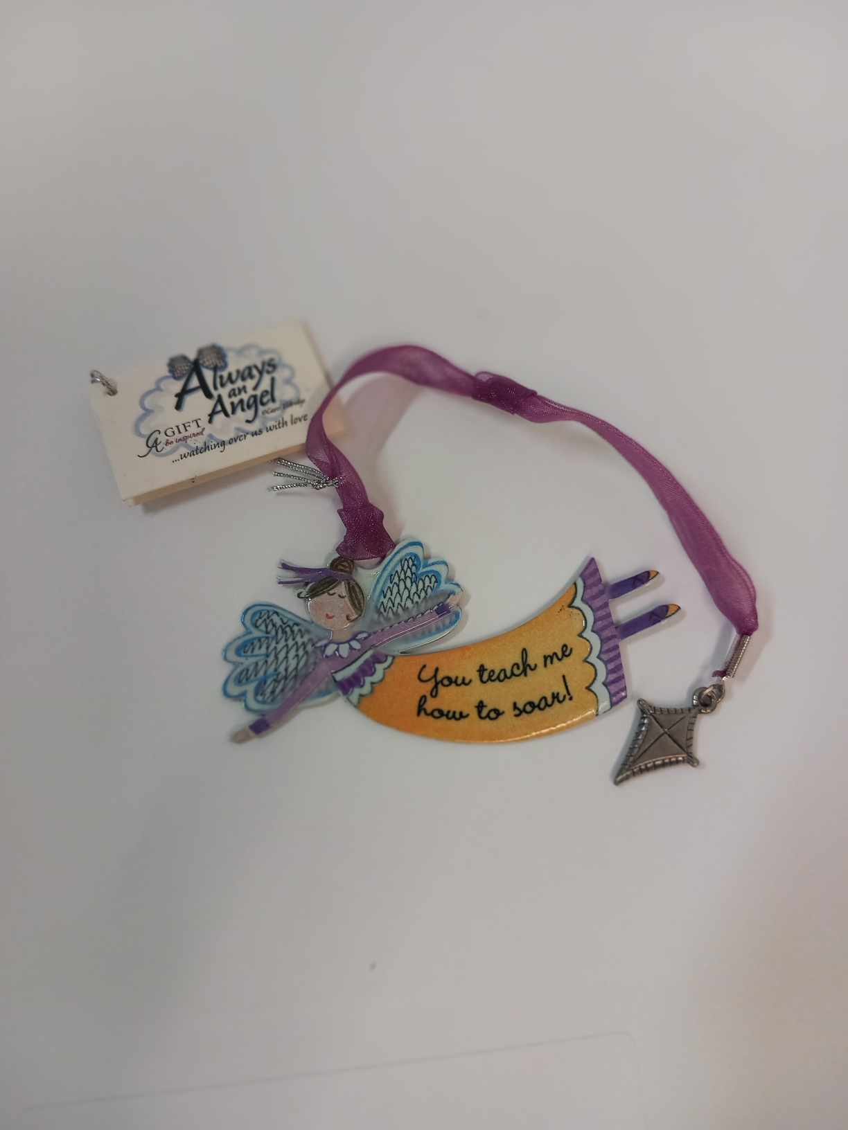 Always an Angel metal enamel gift.