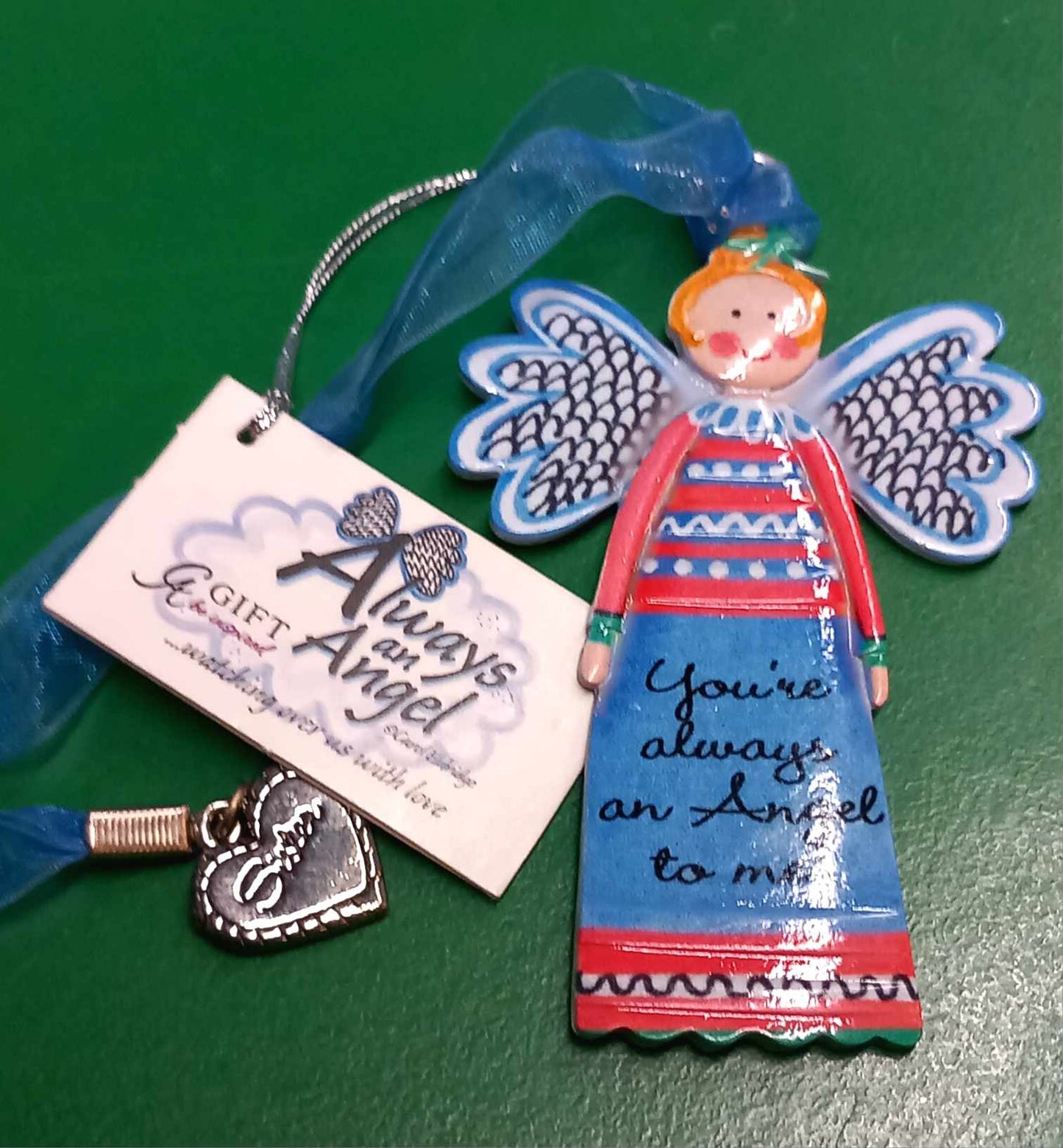 Always an Angel metal enamel gift.