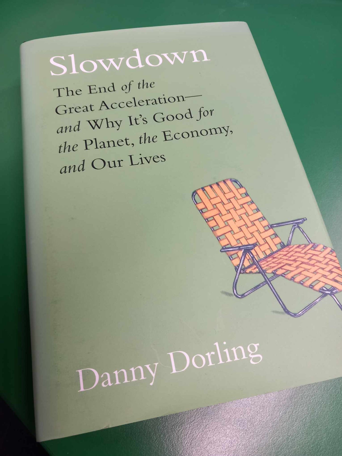 Slowdown. A book by Danny Dorling