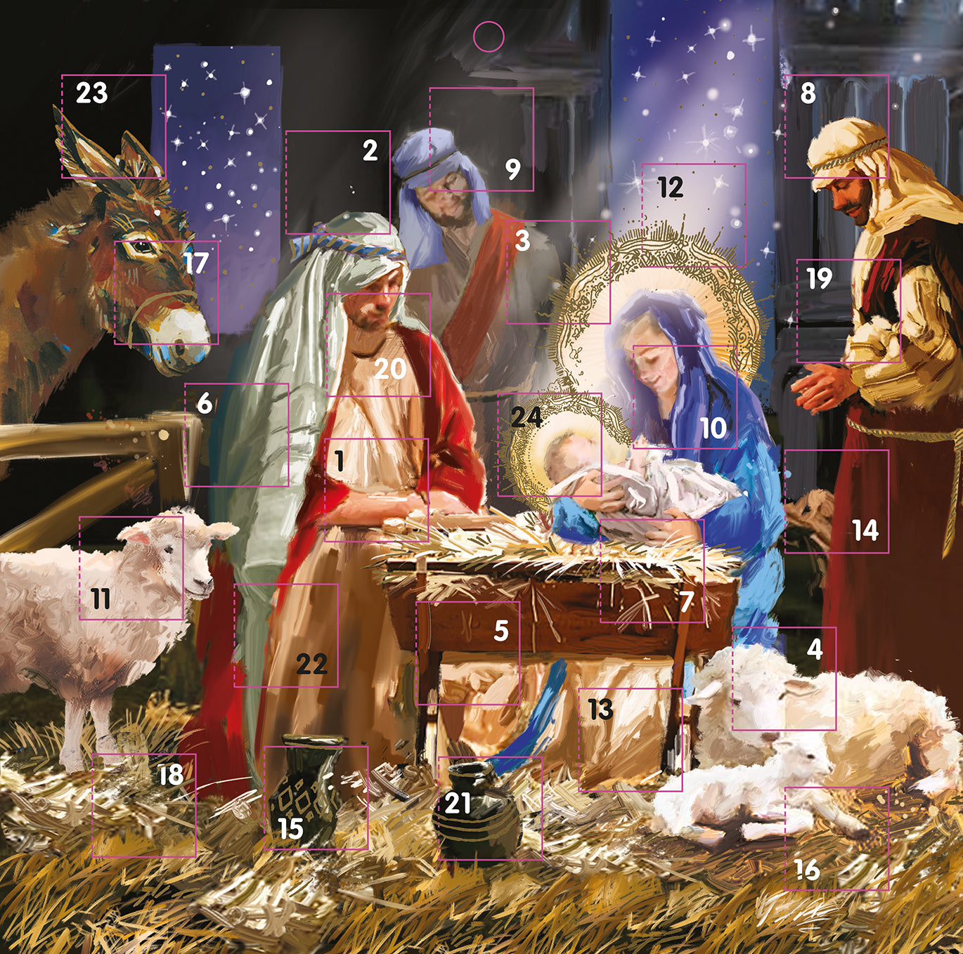 Ling Design - Bible story advent calendar