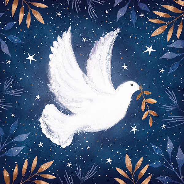 Single White Dove. (Pack of 10) 2024