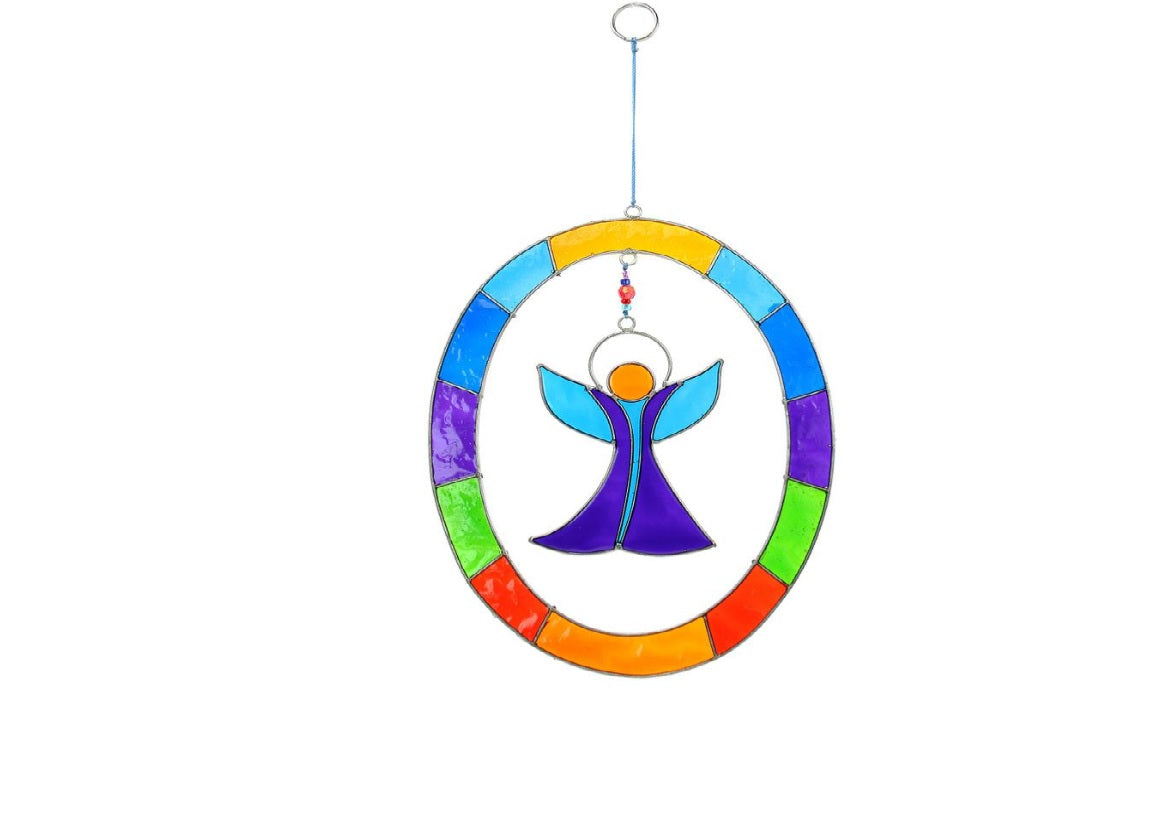 Suncatcher Angel (Oval)