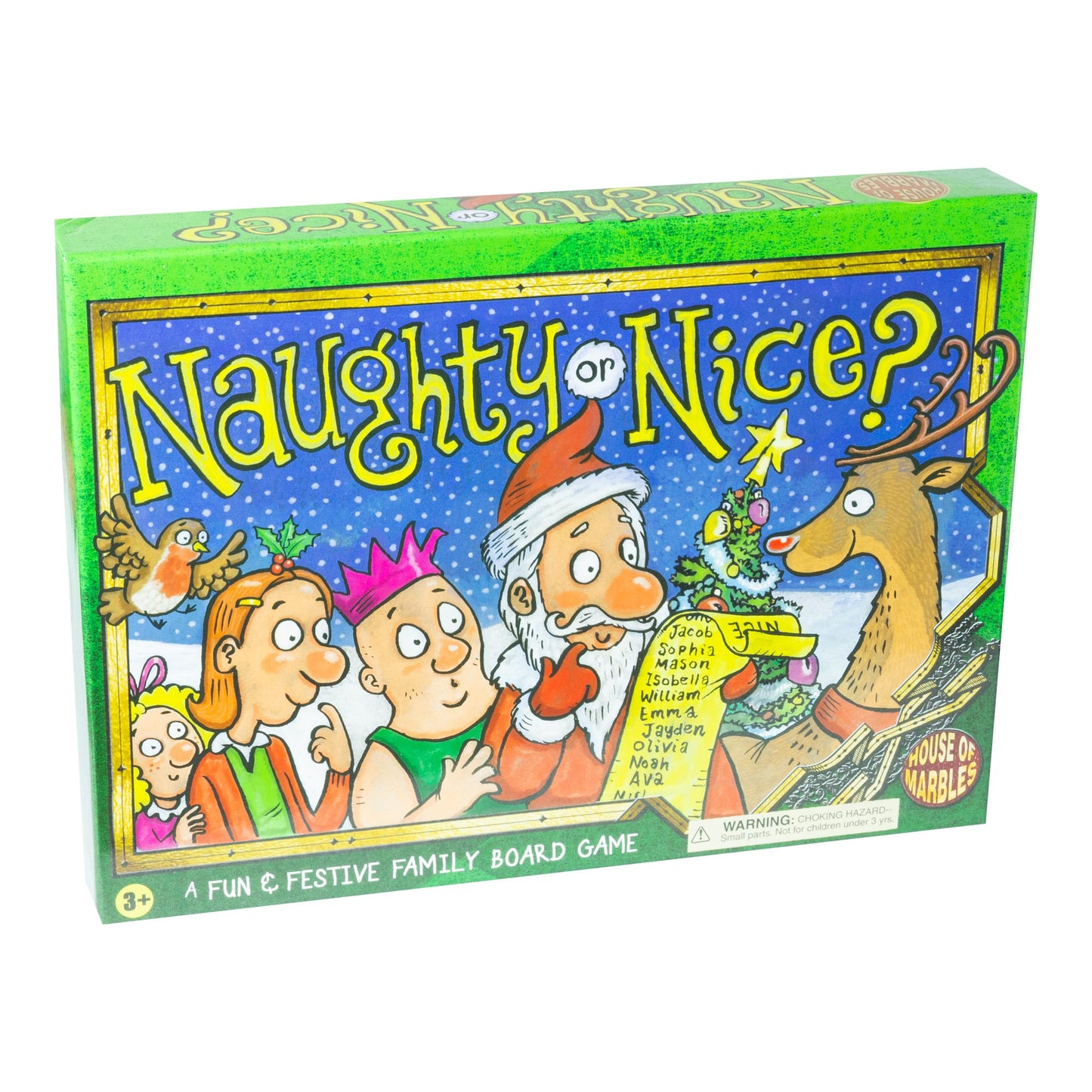 Naughty or Nice Christmas Board Game