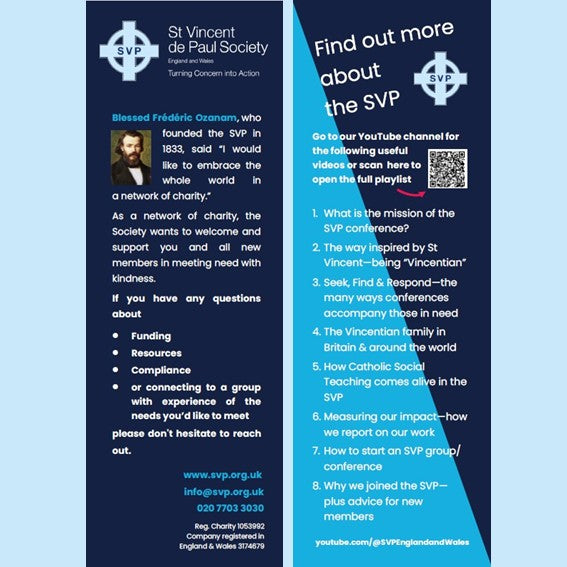 SVP Recruitment bookmark (Pack of 5)