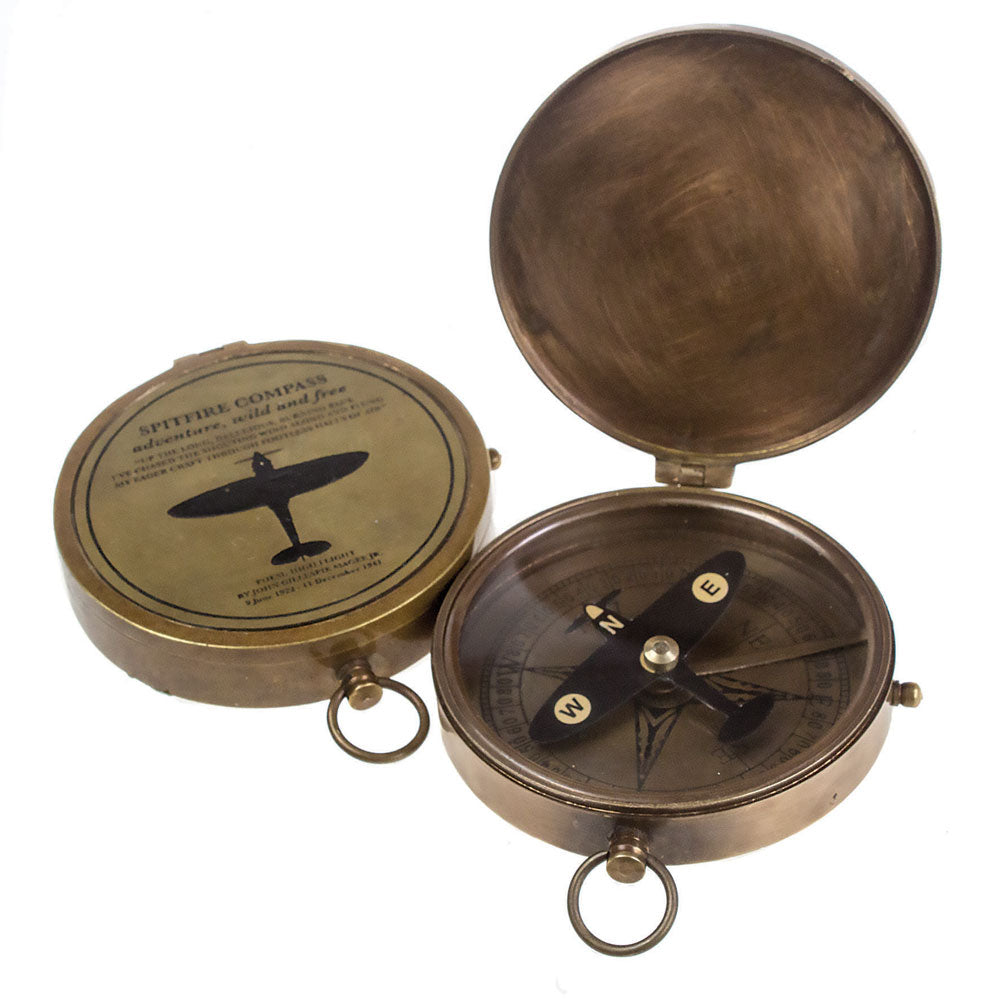 Brass Spitfire Compass