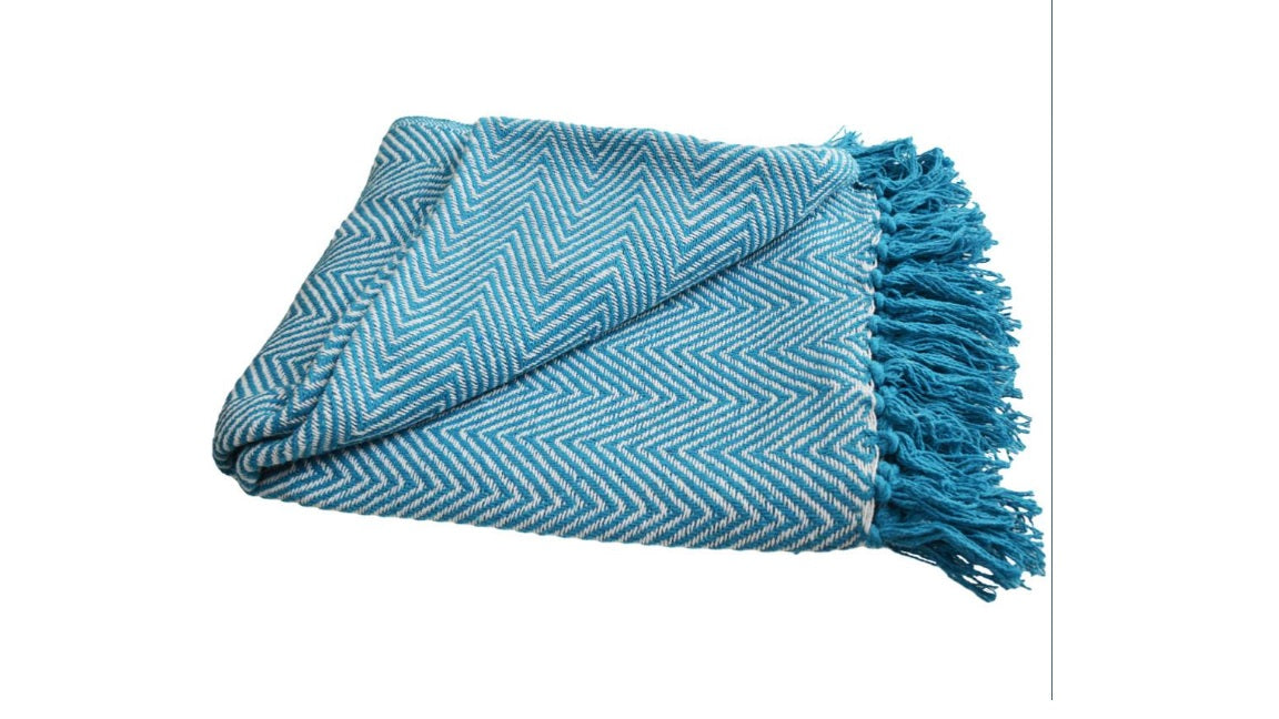 Throw/Bedspread (Soft Recycled Cotton)