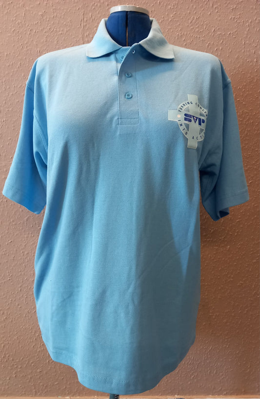 SVP Branded Unisex Sky Blue T-Shirt