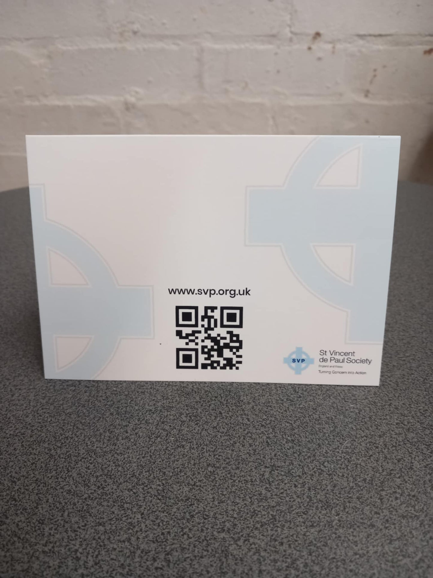 SVP thankyou cards X5 with envelopes