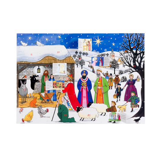 Jesus is Born Advent Calendar (large) by Alison Gardiner