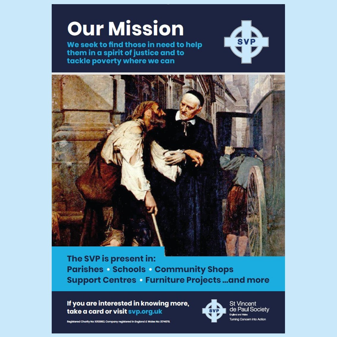 A3 Poster: Our Mission: What it means to be part of the SVP