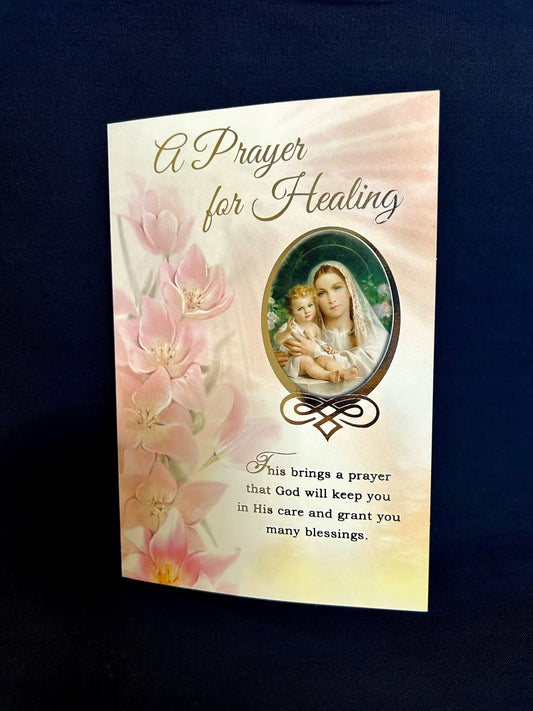 A Prayer for Healing (Single Card)