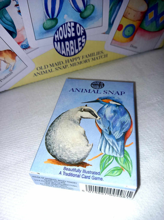 Children's classic card game - Animal snap