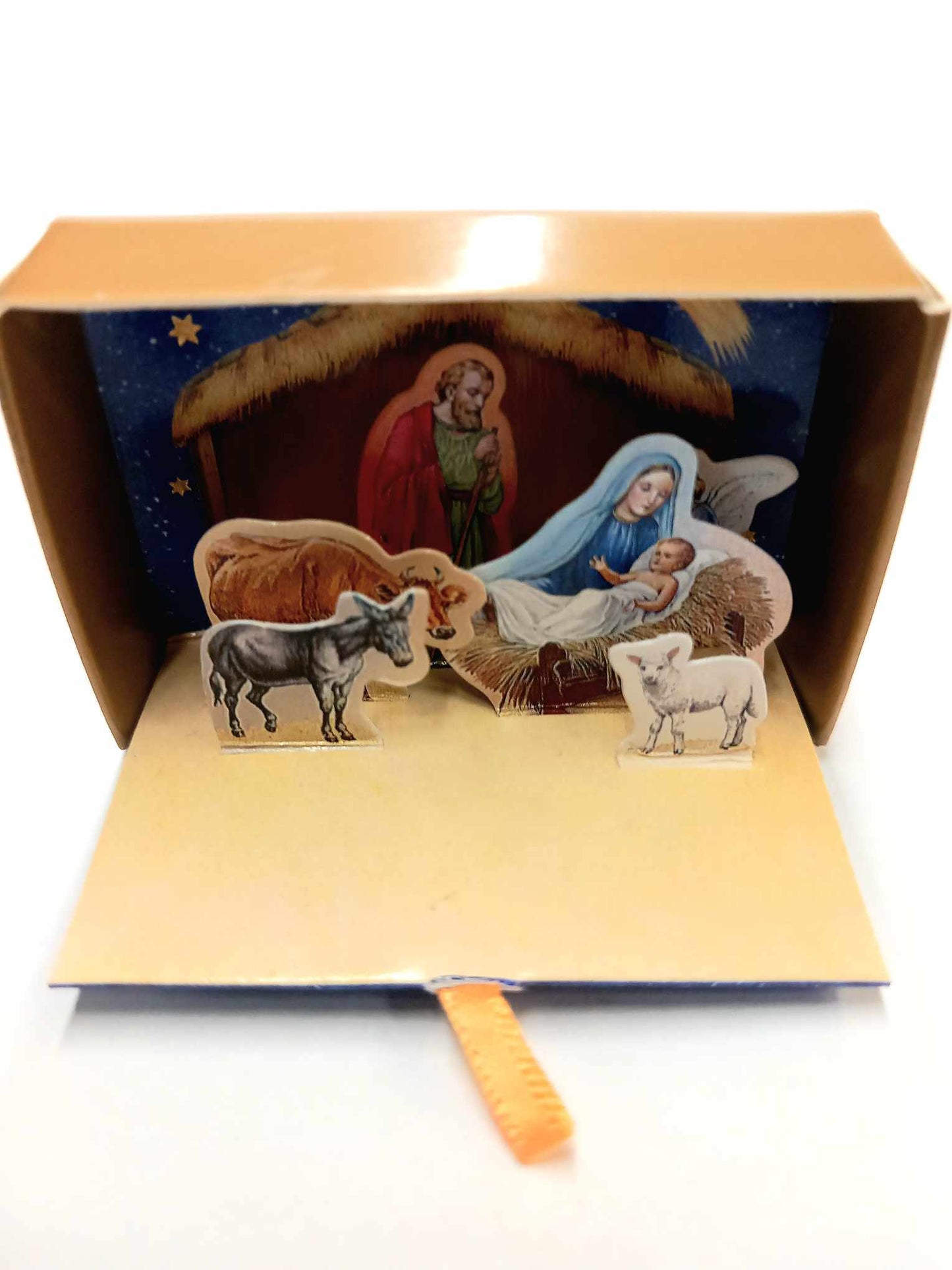 Matchbox nativity pop-up