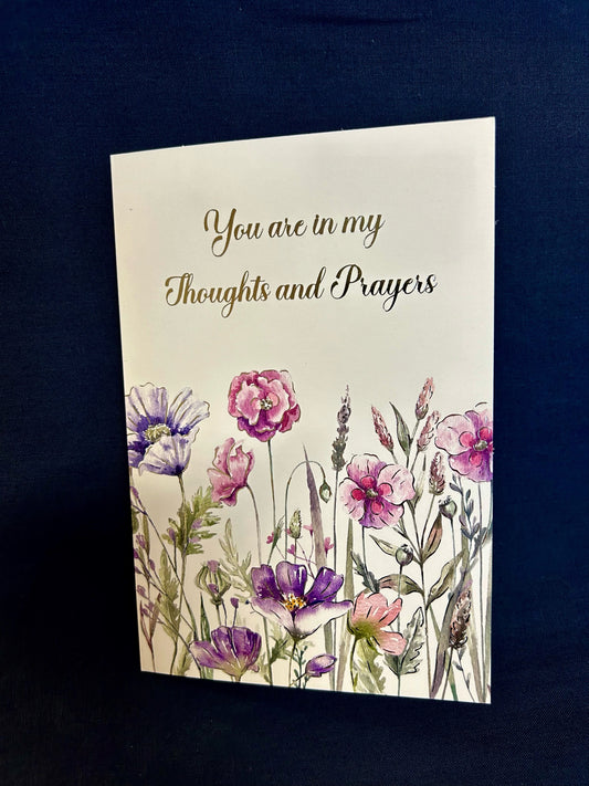 You are in my Thoughts and Prayers (Single Card)