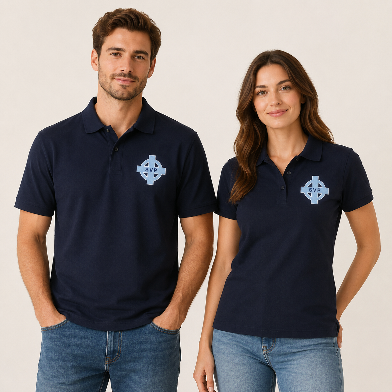 SVP Branded unisex Polo Shirt