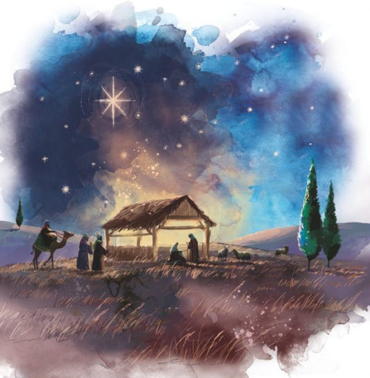 2026 Christmas card 'Inky Night'.