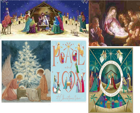 Christmas Cards (Assorted Bundle) Five Packs