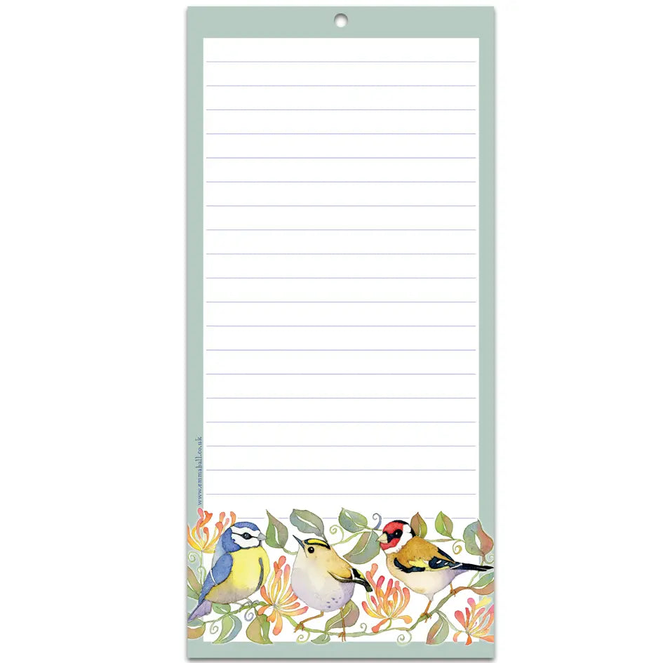 Garden Birds Notepad