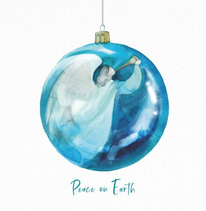 2026 Christmas card 'Angel Bauble'.
