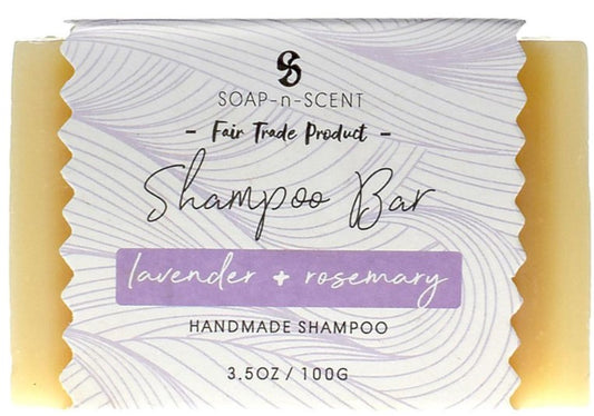 Solid shampoo, 100g, lavender & rosemary