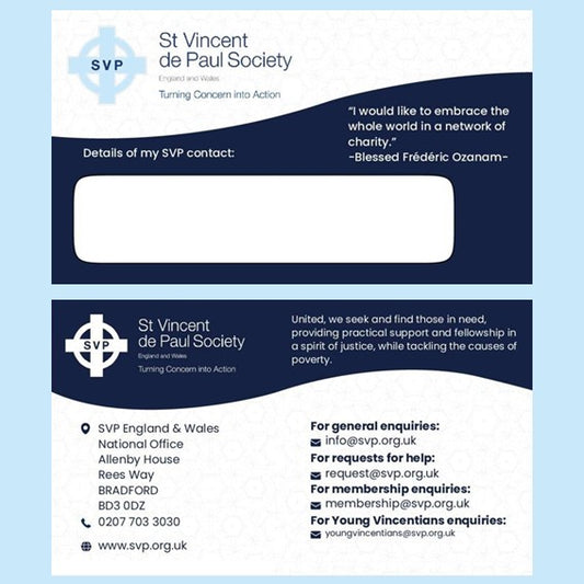 SVP Business cards (pack of 100)