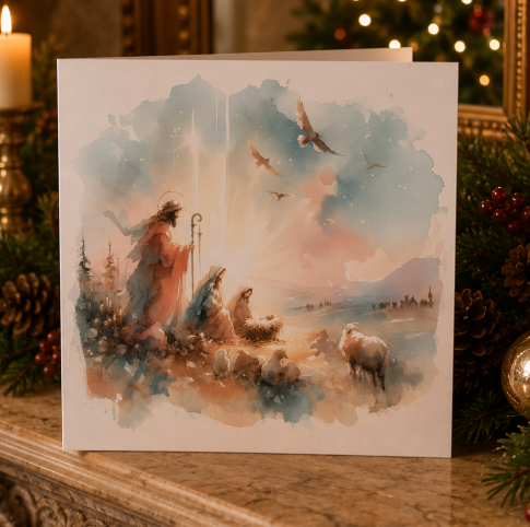 2026 Christmas card 'Soft Light'.