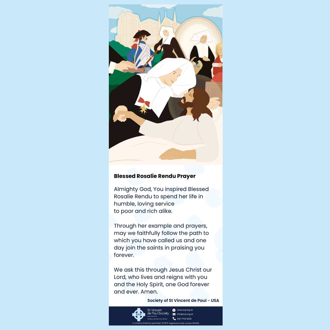 Founder and Patron Prayer Card Pack (Full collection)