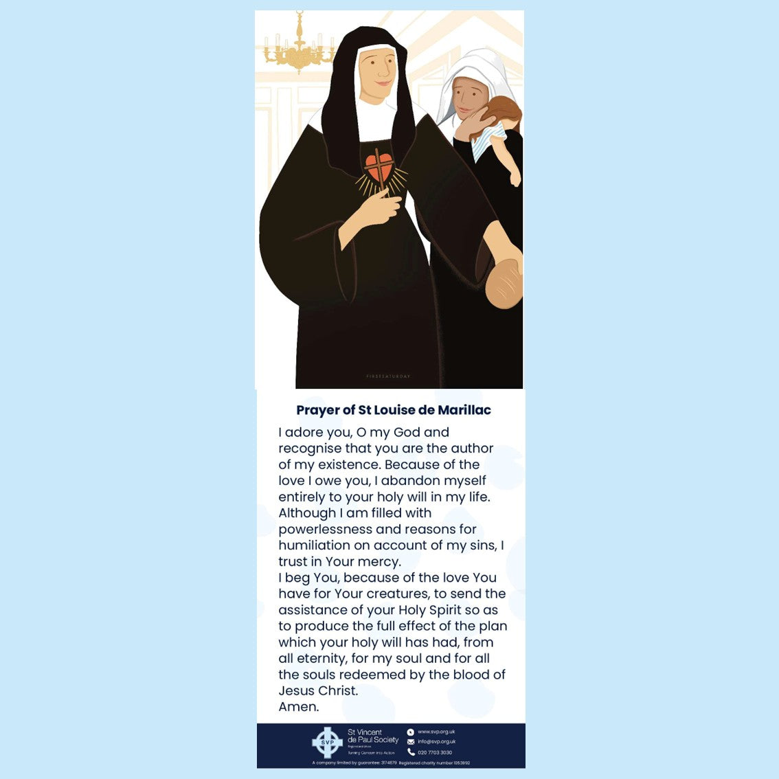 Founder and Patron Prayer Card Pack (Full collection)