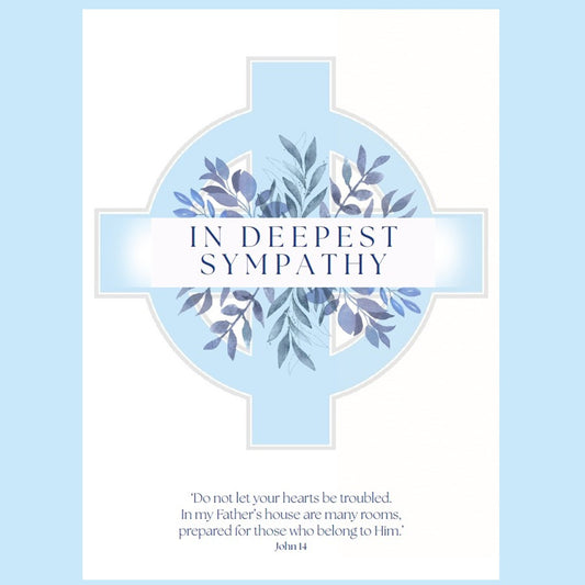 In Deepest Sympathy card. (Card with envelope)