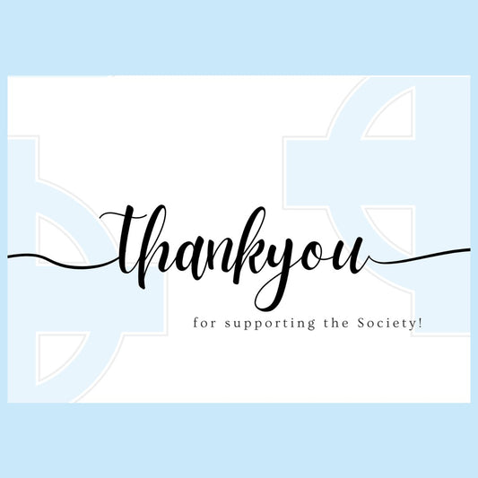 SVP thankyou cards X5 with envelopes