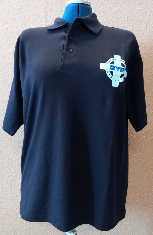 SVP Branded Unisex Dark Blue T-Shirt