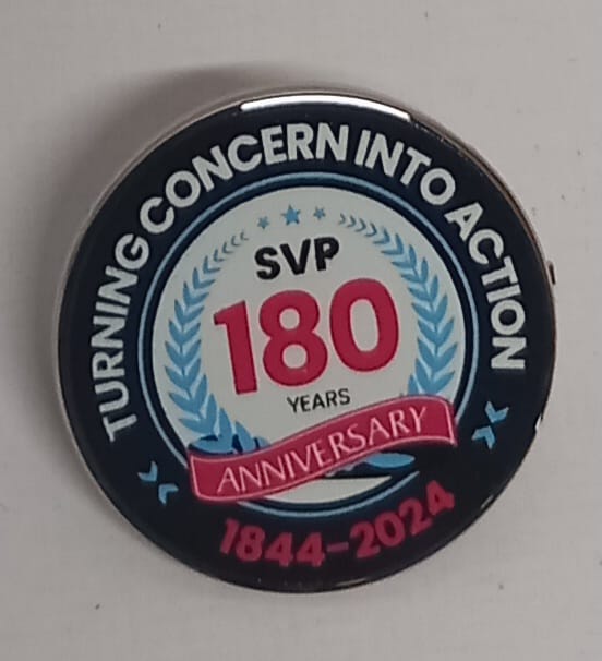 SVP 180-Year commemoration Pin Badges