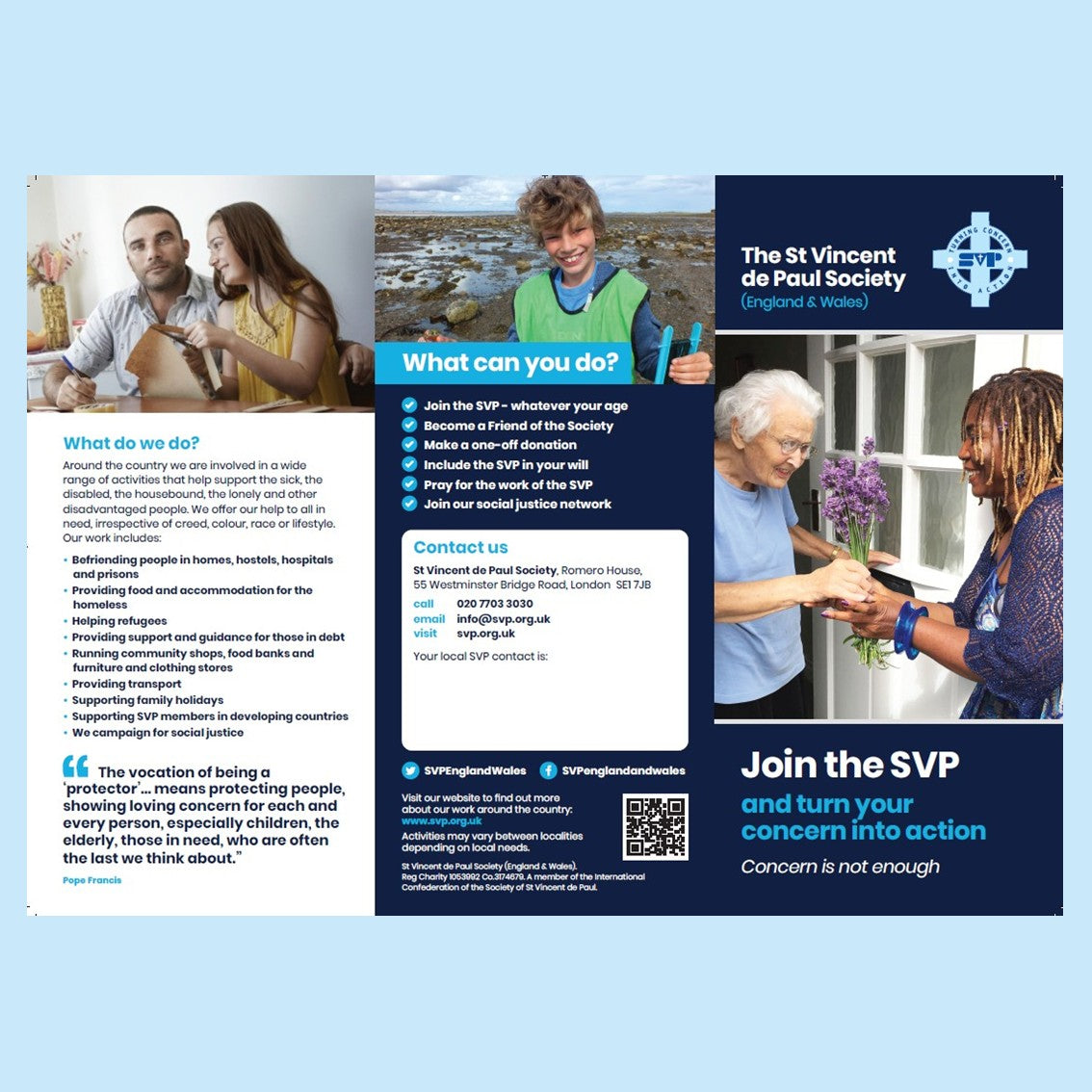 Concern is Not Enough Leaflet (20 per pack)