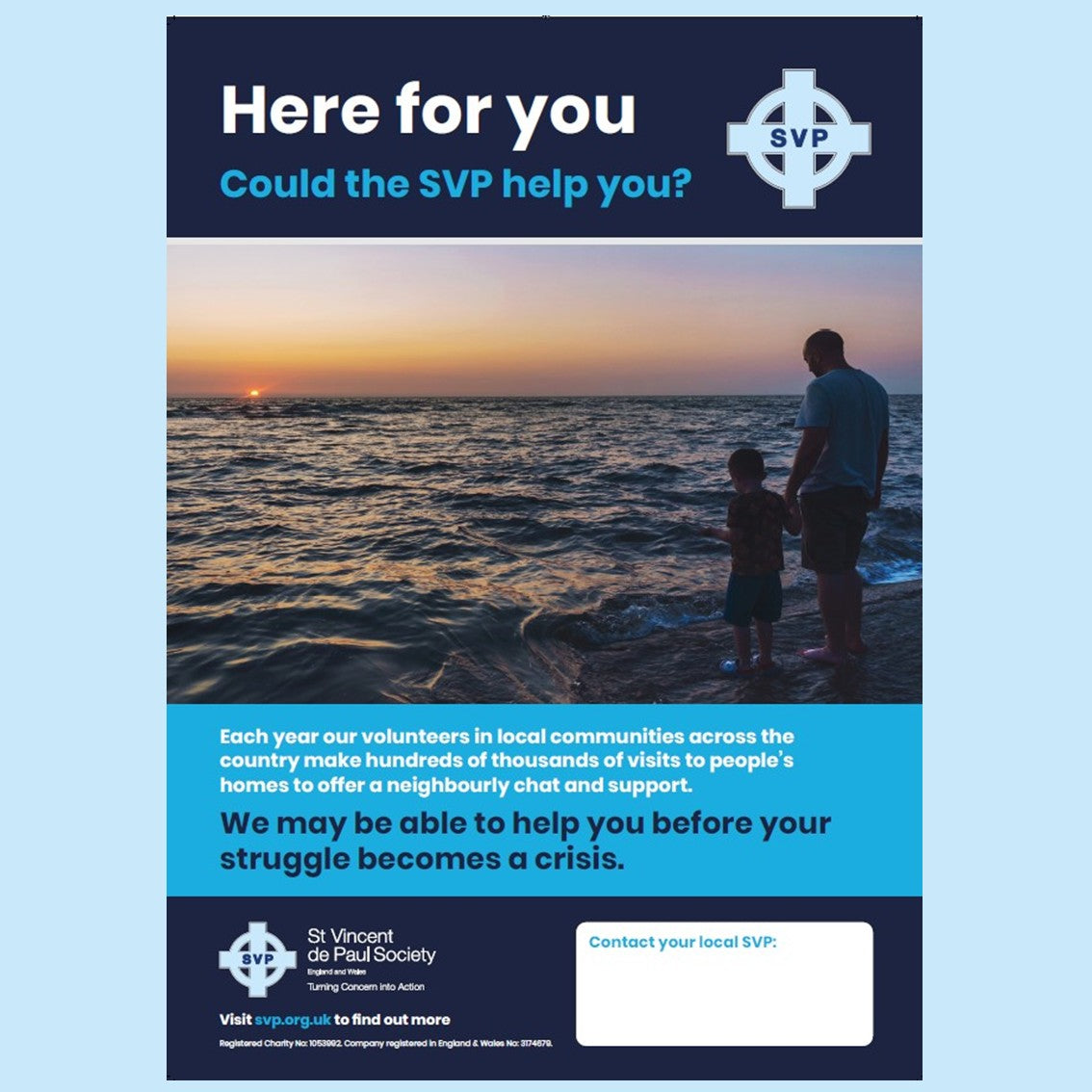 A3 Poster: Reaching out to beneficiaries: Could the SVP help you?