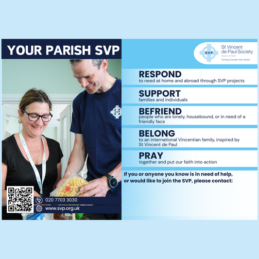 Online Resource: A3 Poster: Your Parish SVP