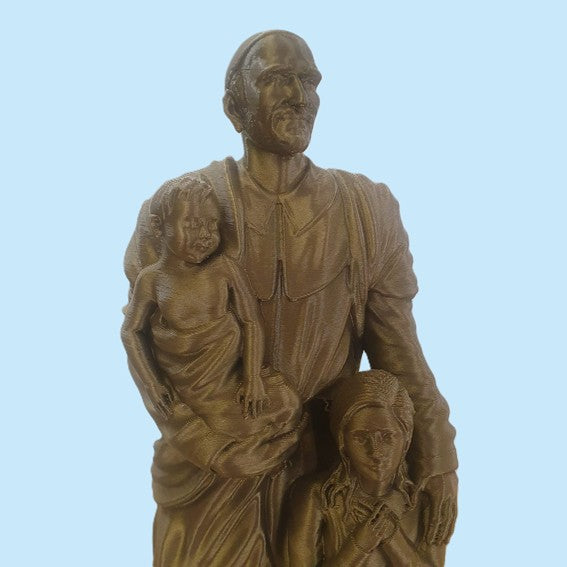 SVP 'Handcrafted with Hope' small statue.