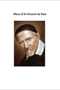 New Mass Leaflet of the St Vincent de Paul Society (for the Priest)